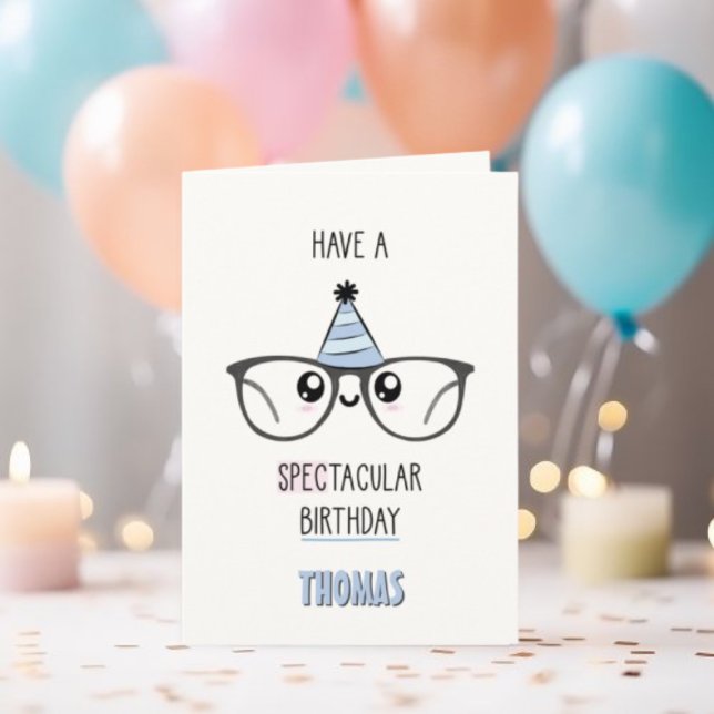 Carte Avoir Un Spectaculaire Anniversaire Drôle (Have A Spectacular Birthday Funny Birthday Greeting Card)