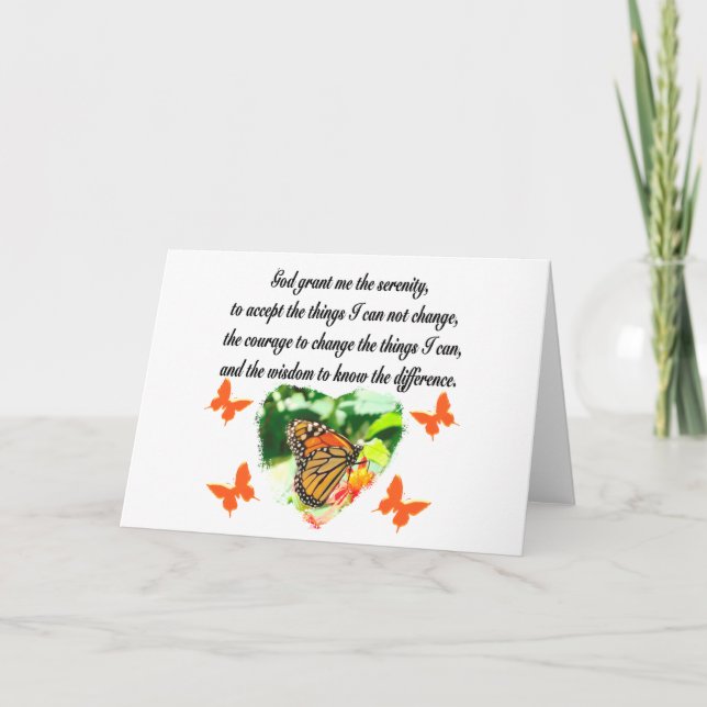 CARTE AWER INSPIRANT LA SÉRÉNITÉ DE LA BOUTEILLE PHOTO D (Devant)