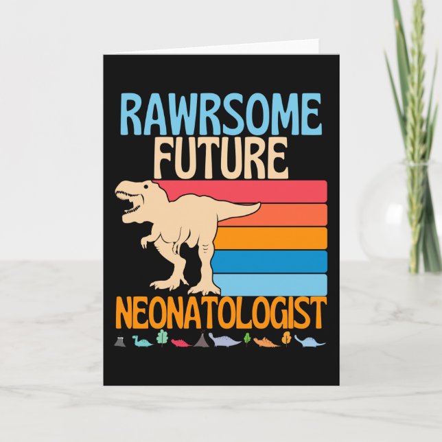 Carte Awessee Future Néonatologue Nicu Docteur Néonatal (Devant)