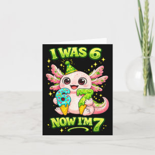 Carte Axolotl avait 6 7 ans anniversaire 67 mème drôle s