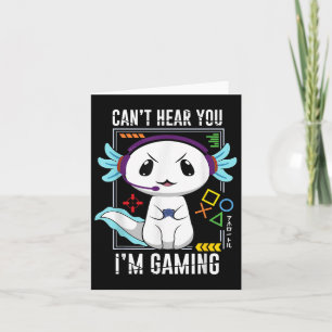 Carte Axolotl Jeu Salamander Comme Jeu