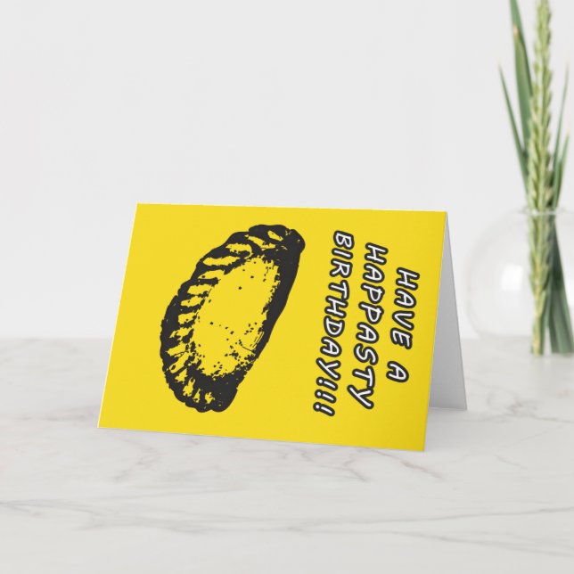 Carte Ayez un anniversaire de HaPasty ! (Devant)