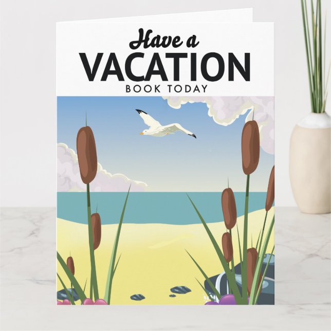 Carte Ayez un livre de vacances aujourd'hui (Devant)