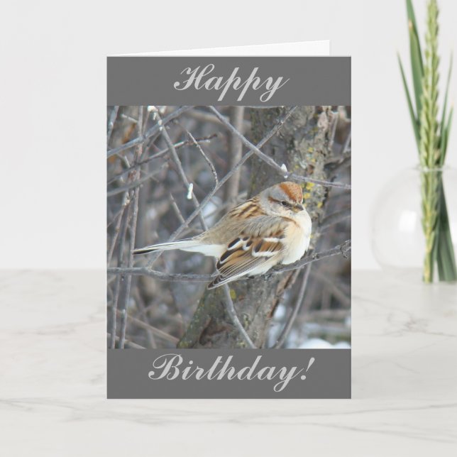 Carte B24 Bruant commun (Devant)