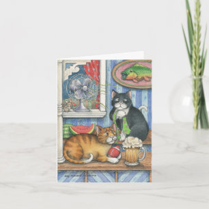 Carte B et note de fête des pères de T #18