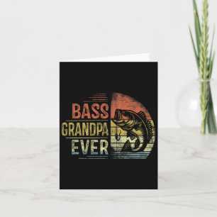 Carte B Grand-père Jour Pêche Cadeaux Grand-père Anniver