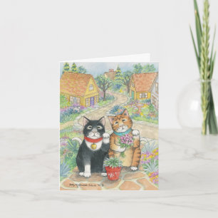 Carte B & T #51 Voisin Bonjour Note