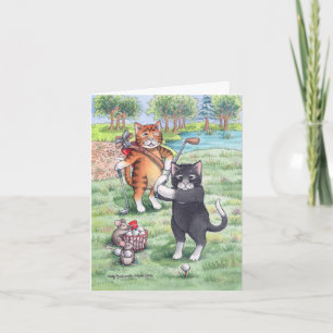 Carte B & T #55 Golf Note d'anniversaire