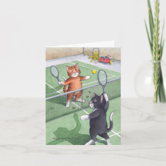 Carte B & T #56 Tennis Anniversaire Note