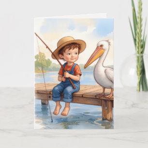 Carte Baby Boy Fishing