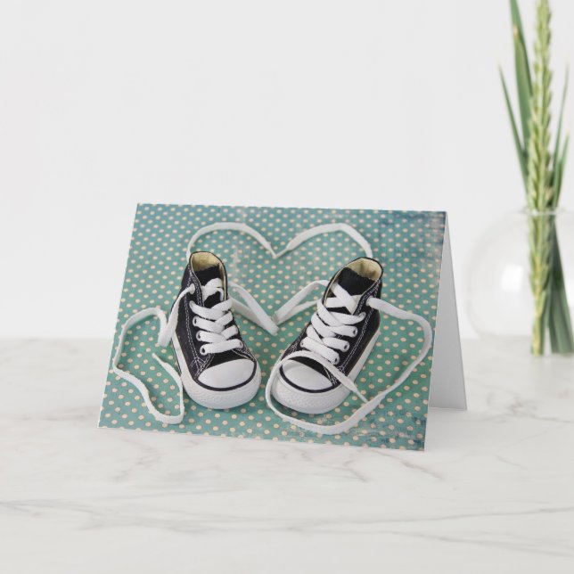 Carte Baby boy sneakers (Devant)