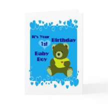 Baby Boys 1er anniversaire