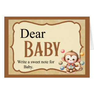 Carte Baby Circus_ Sweet Note