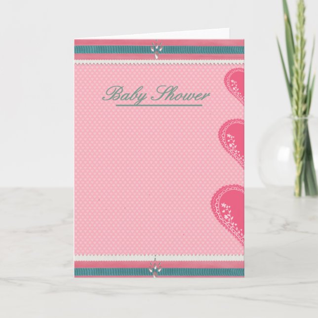 Carte baby shower (Devant)