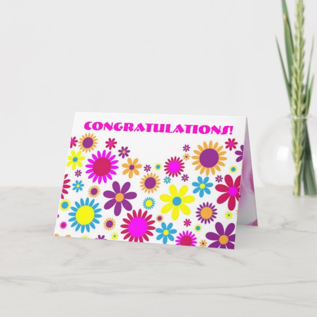 Carte Baby shower béant (Devant)