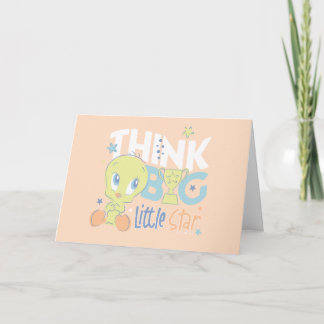 Carte Baby TWEETY™ - Pensez à Big Little Star