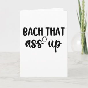 Carte Bach That As Up - Jolie Bachelorette