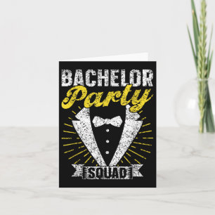 Carte Bachelor Party Team Groom Team Bride Bachelor