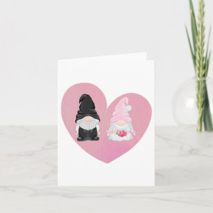Carte Bachelorette Mariage Lune de miel Gnome Groom A