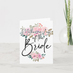 Carte Bachelorette Party belle-mère La mariée Matchin
