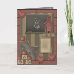 Carte Back to school