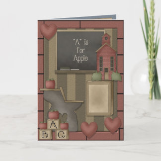 Carte Back to school