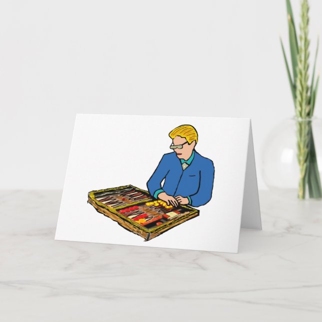 Carte Backgammon (Devant)