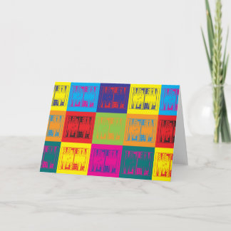 Carte Backgammon Pop Art