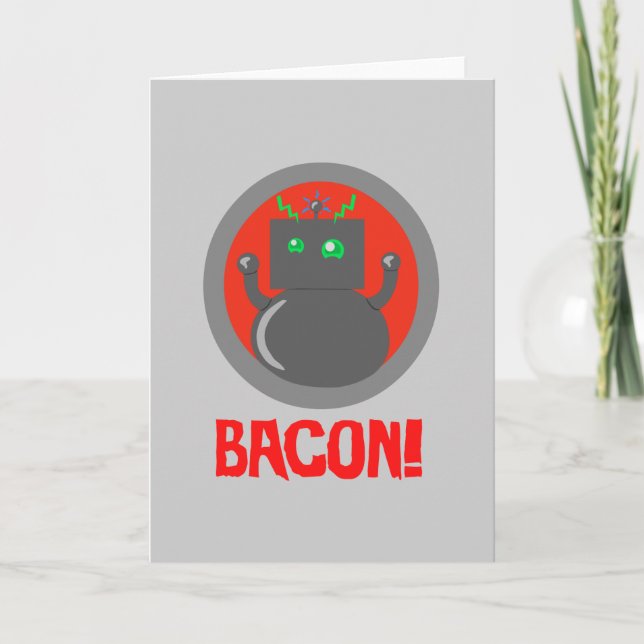 Carte Bacon Robot (Devant)