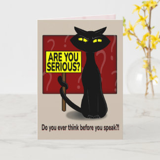 Carte Bad Boogie Sarcastic Birthday Card