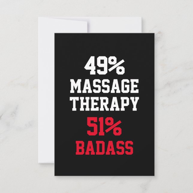 Carte Badass de massage (Devant)