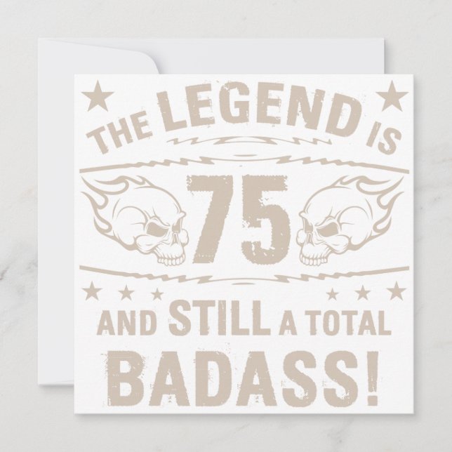 Carte Badass du 75e anniversaire (Devant)
