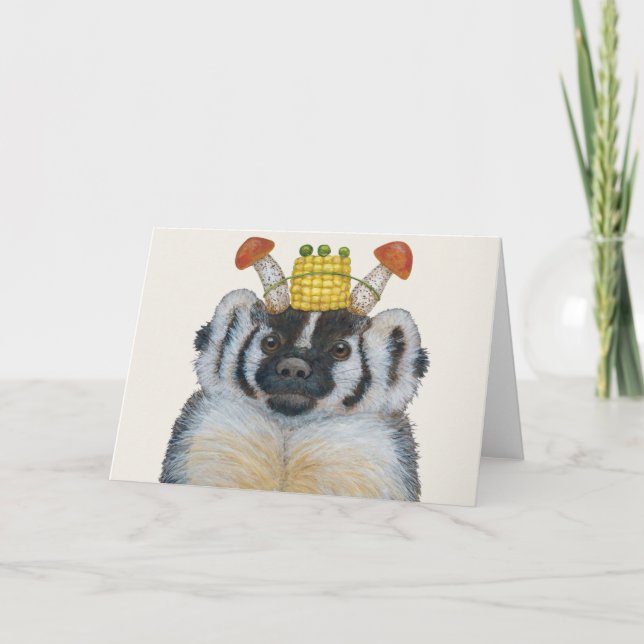 Carte Badger card (Devant)