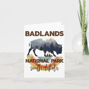 Carte Badlands South Dakota Shirt Sd National Park Hikin