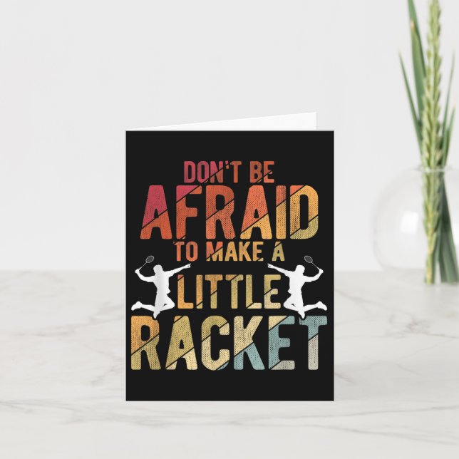 Carte Badminton (Devant)