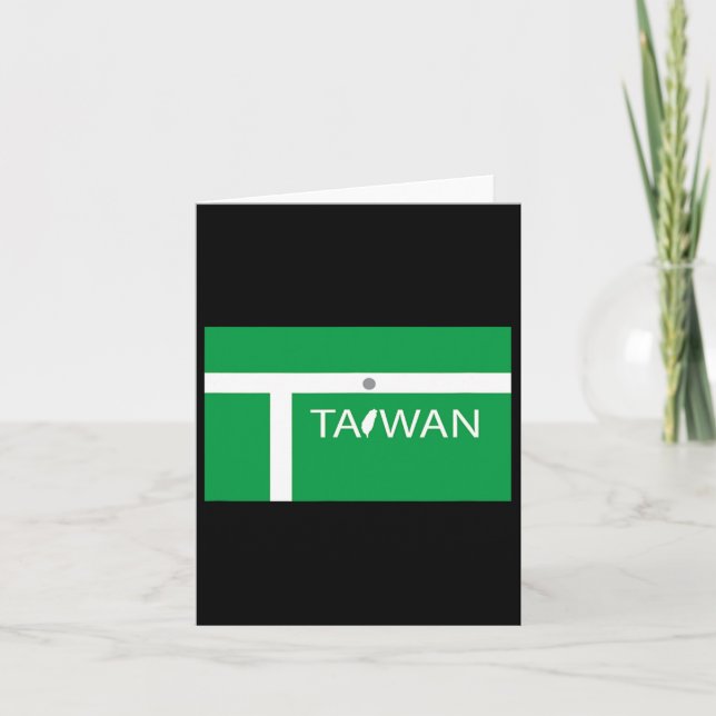 Carte Badminton 2020 À Taïwan Dans Les Limites (Devant)