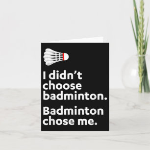 Carte Badminton Badminton