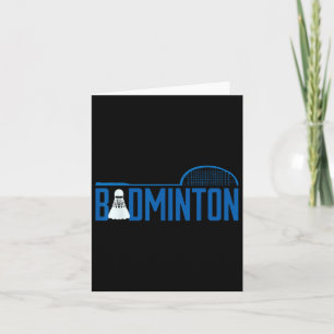 Carte Badminton Birdie Navette Pour Joueur Badminton Hom