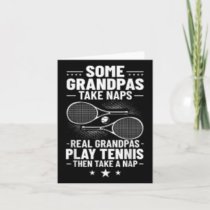 Carte Badminton Certains Grands-Pères Prennent des Siest