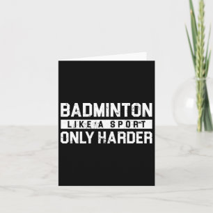 Carte Badminton Comme Un Sport Seulement Plus Harder Nav