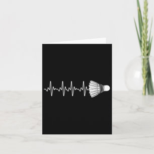 Carte Badminton cool Pour Hommes Femmes Navette Sports T