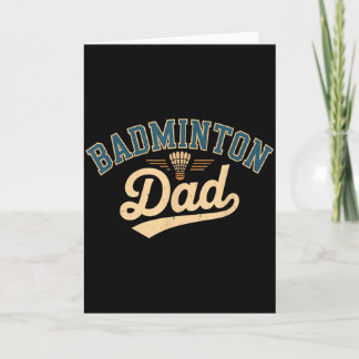 Carte Badminton Dad _1 