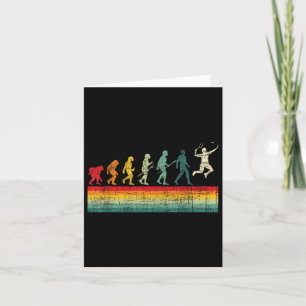 Carte Badminton Evolution - Retro Sports Lover Shuttle