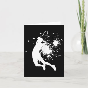 Carte Badminton Joueur de badminton Hommes Squash Navett