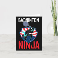Badminton Ninja Chemise Funny Joueur Badminton Bad