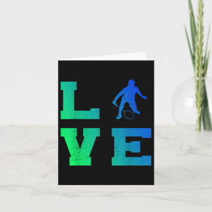 Carte Badminton Player Shutting Squash Mens Badminton