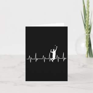 Carte Badminton Player Vintage Badminton