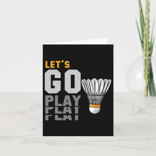 Carte Badminton Pour Homme