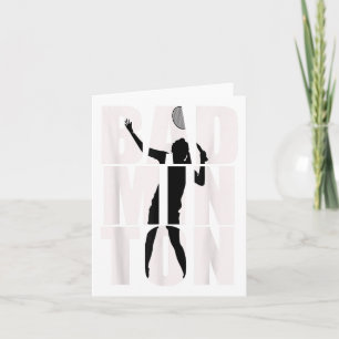 Carte Badminton Pour Hommes, Femmes, Filles Et Garçons_1