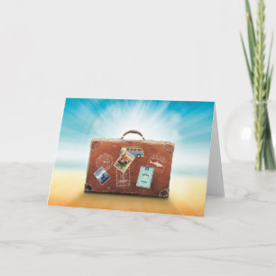 Carte Bagages de voyage, autocollant Italia vintage